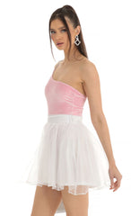 Skater Skirt in White