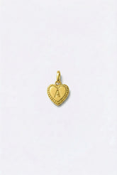 Initial Heart Charm