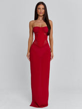 Alexiam Maxi Dress Red