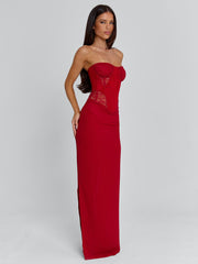 Alexiam Maxi Dress Red