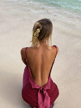 Breanne Maxi Dress Burgundy