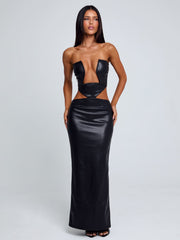 Milarae Midi Dress Black