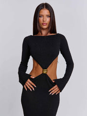 Tova Maxi Dress Black