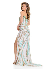 11236 - Aqua/Ivory - Ashleylauren