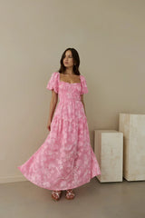 Step By Step Maxi Dress Pink