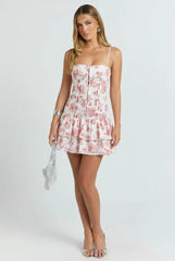 Pink Tea Society Mini Dress