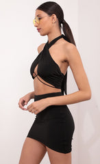 Two Pice Set in Black