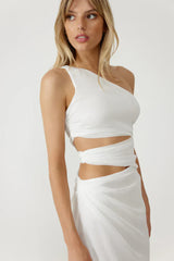 Aurea Dress - White