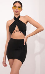 Two Pice Set in Black