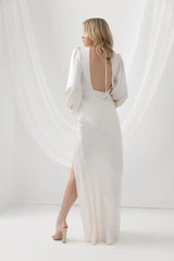 India Dress - Oyster