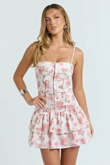Pink Tea Society Mini Dress