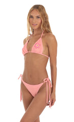 Flower Bikini Set in Pink