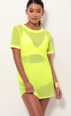 Neon Yellow Edge Three Piece Set