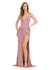 11236 - Neon Pink/Nude - Ashleylauren