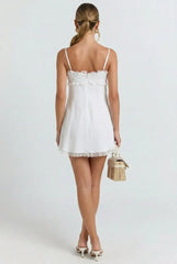 Soda Fountain Sweetheart Mini Dress