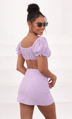 Eyelet Set in Lavender