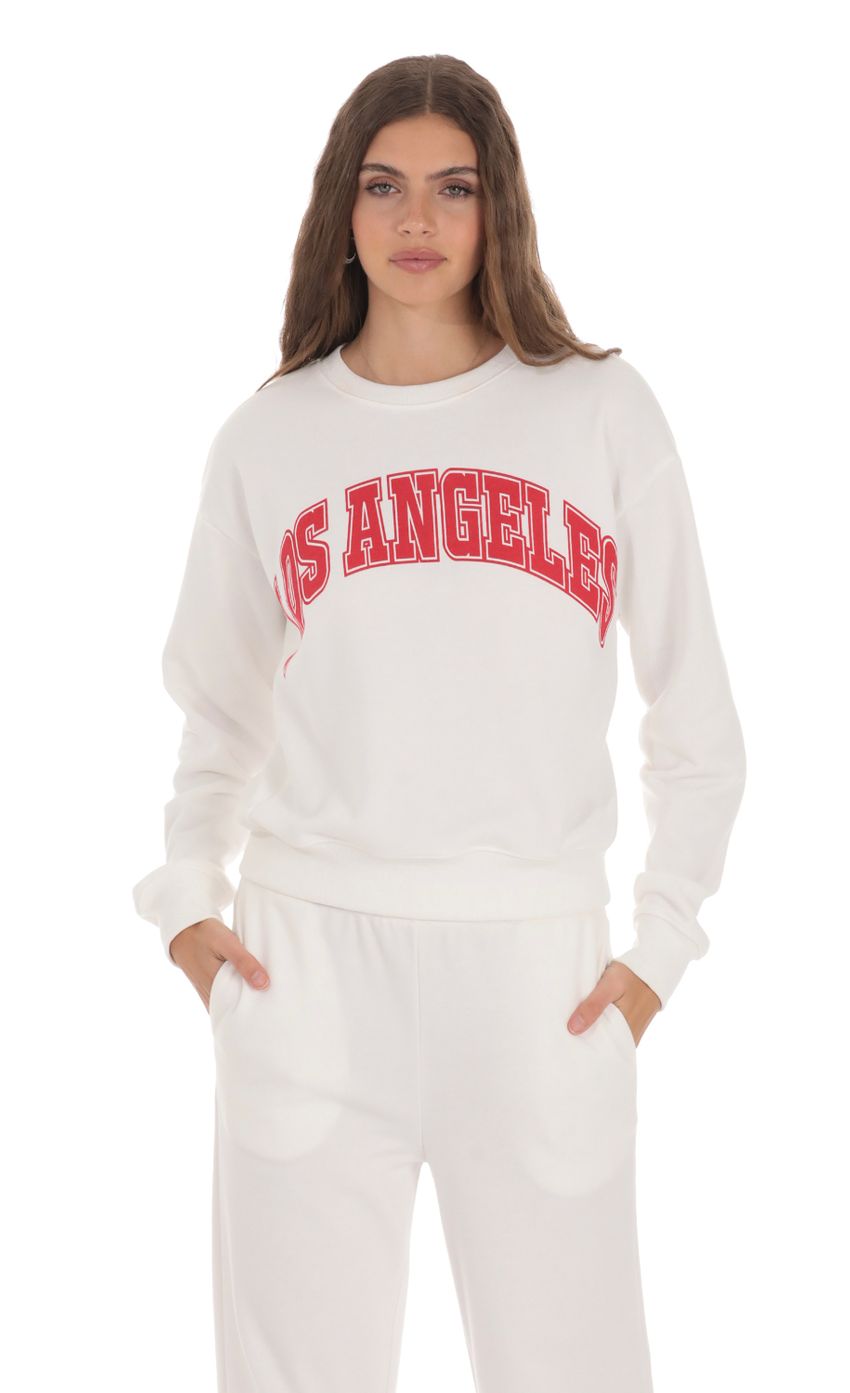 Los Angeles Jumper in White