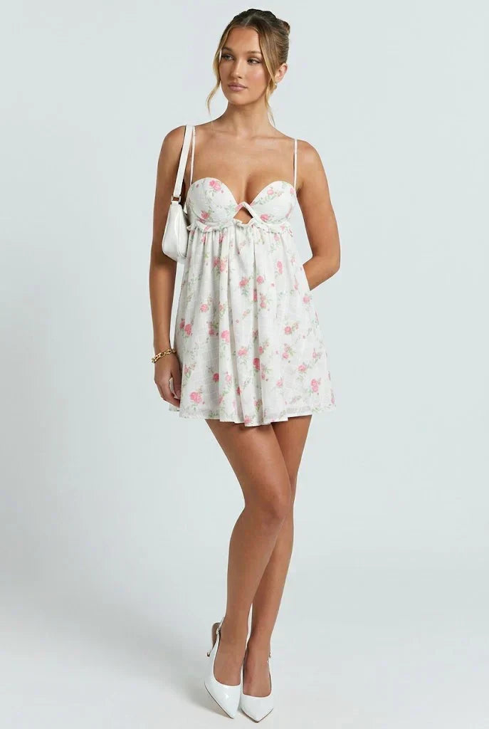 Tea On The Lawn Mini Dress