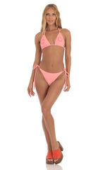 Flower Bikini Set in Pink