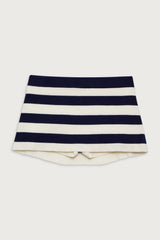 Marialla Knit Mini Skort - Sea Stripe