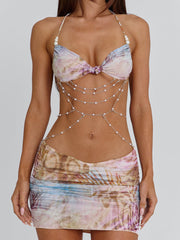 Kella Mini Dress Lagrono Ocean