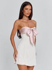 Loveta Mini Dress Ivory