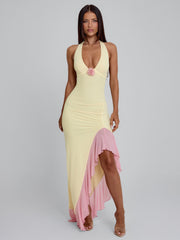 Virginia Maxi Dress Yellow