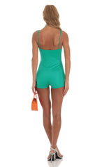 Romper in Turquoise