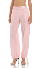 Sequin Two Piece Set in Pink