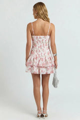 Pink Tea Society Mini Dress