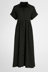 Ladies' Elegant Midi Dress With Pockets