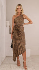 Raven Asymmetric Dress