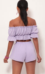 Two Piece Set In Lavender
