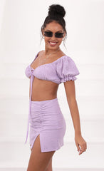 Eyelet Set in Lavender